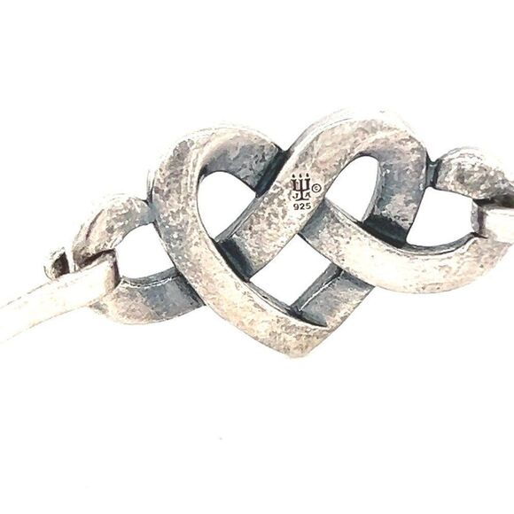 James Avery Knot Heart Hook-On Bracelet - Picture 3 of 5